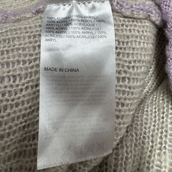 THE RAGGED PRIEST Knit Flame Flare Pants Multi S - Picture 10 of 10
